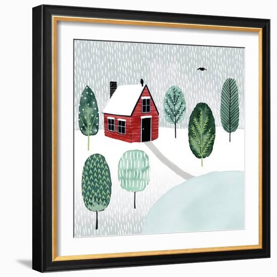 Christmastown I-null-Framed Art Print