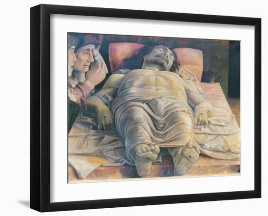 Christo in Scurto (the Foreshortened Christ Or the Dead Christ)-Andrea Mantegna-Framed Giclee Print