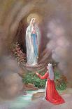 Lady of Lourdes Bernadette-Christo Monti-Giclee Print