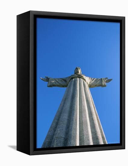 Christo Rei (28M Tall), Statue of Christ, in Cacilhas Suburb Across the Rio Tejo, Lisbon, Portugal-Alain Evrard-Framed Premier Image Canvas