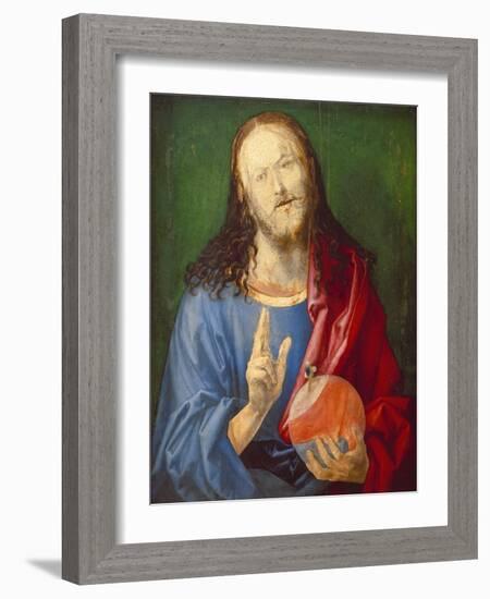 Christo Salvator Mundi (Unfinished), C. 1501-04-Albrecht Dürer-Framed Giclee Print