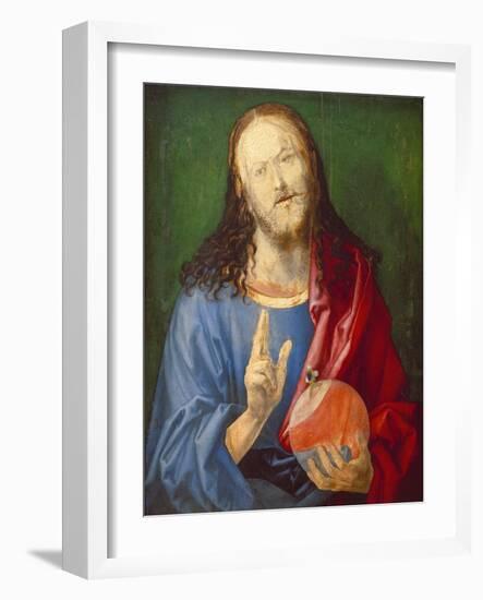 Christo Salvator Mundi (Unfinished), C. 1501-04-Albrecht Dürer-Framed Giclee Print