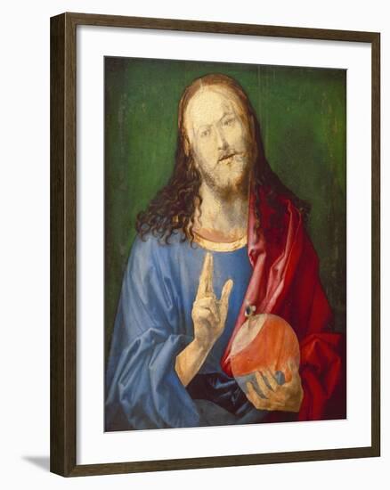 Christo Salvator Mundi (Unfinished), C. 1501-04-Albrecht Dürer-Framed Giclee Print