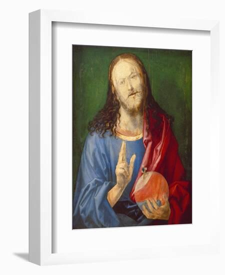 Christo Salvator Mundi (Unfinished), C. 1501-04-Albrecht Dürer-Framed Giclee Print