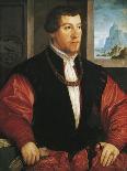 Portrait of Matthäus Schwarz-Christoph Amberger-Giclee Print