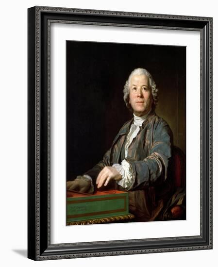 Christoph Wilibald Gluck at the Spinet, 1775-Joseph Siffred Duplessis-Framed Giclee Print