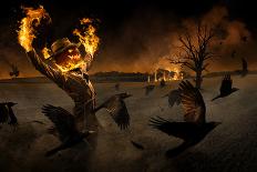 Jack-o\&#039;-Scarecrow-Christophe Kiciak-Photographic Print