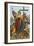 Christopher Columbus Arriving in the New World-Tancredi Scarpelli-Framed Giclee Print