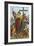 Christopher Columbus Arriving in the New World-Tancredi Scarpelli-Framed Giclee Print