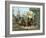 Christopher Columbus Taking Possession of the New Country-Stocktrek Images-Framed Art Print