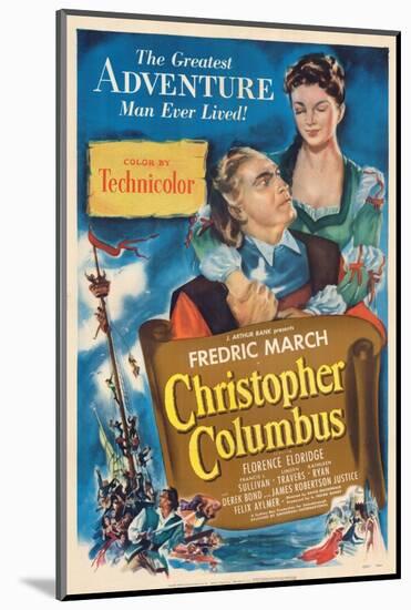 Christopher Columbus-null-Mounted Photo