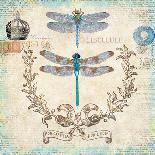 Victorian Dragonflies-Christopher James-Art Print