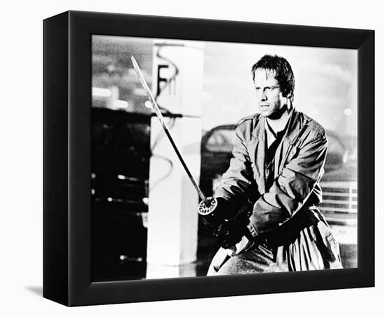 Christopher Lambert - Highlander-null-Framed Stretched Canvas