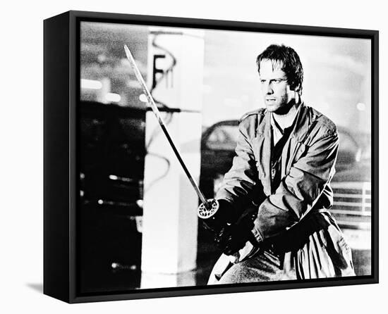 Christopher Lambert - Highlander-null-Framed Stretched Canvas