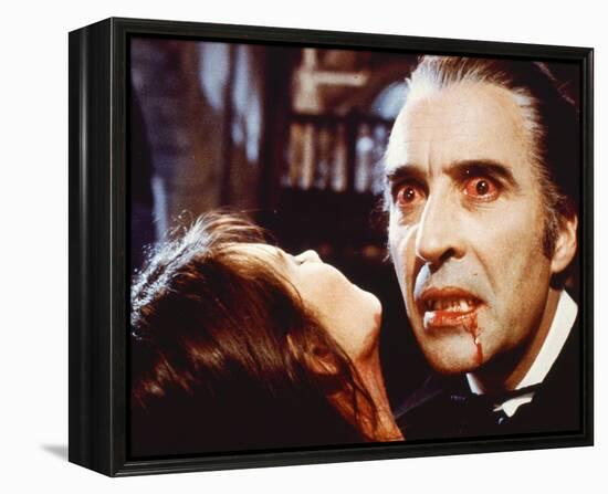 Christopher Lee - Dracula A.D. 1972-null-Framed Stretched Canvas