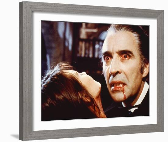 Christopher Lee - Dracula A.D. 1972-null-Framed Photo