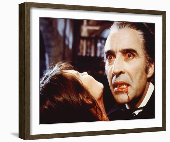Christopher Lee - Dracula A.D. 1972-null-Framed Photo