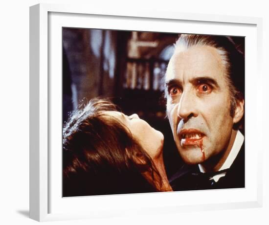 Christopher Lee - Dracula A.D. 1972-null-Framed Photo