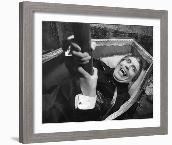 Christopher Lee - Dracula Has Risen from the Grave-null-Framed Photo