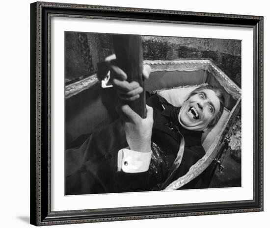 Christopher Lee - Dracula Has Risen from the Grave-null-Framed Photo