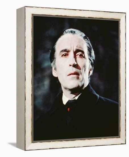 Christopher Lee - Dracula Has Risen from the Grave-null-Framed Stretched Canvas