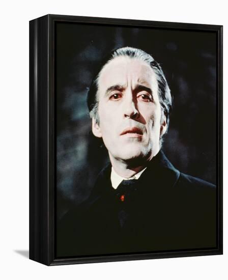 Christopher Lee - Dracula Has Risen from the Grave-null-Framed Stretched Canvas