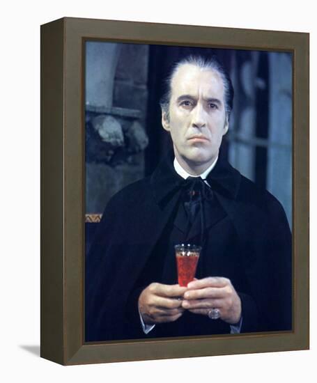 Christopher Lee - Taste the Blood of Dracula-null-Framed Stretched Canvas