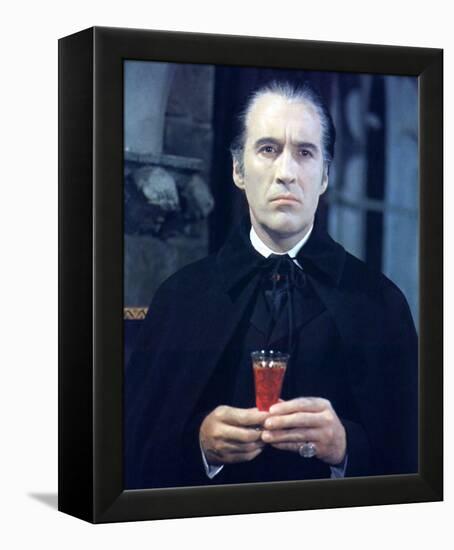 Christopher Lee - Taste the Blood of Dracula-null-Framed Stretched Canvas