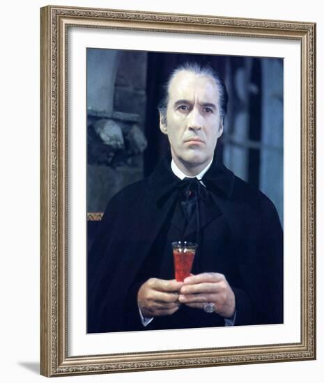 Christopher Lee - Taste the Blood of Dracula-null-Framed Photo