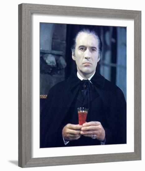 Christopher Lee - Taste the Blood of Dracula-null-Framed Photo