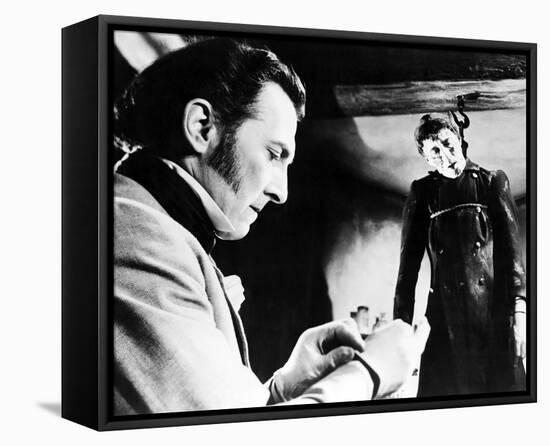 Christopher Lee, The Curse of Frankenstein (1957)-null-Framed Stretched Canvas