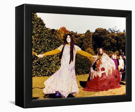 Christopher Lee, The Wicker Man (1973)-null-Framed Stretched Canvas