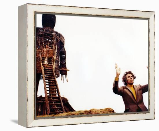 Christopher Lee, The Wicker Man (1973)-null-Framed Stretched Canvas