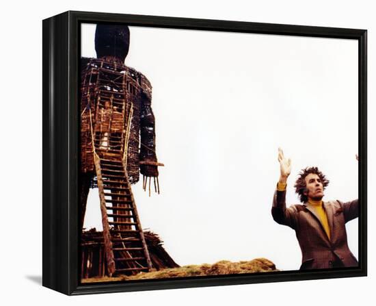 Christopher Lee, The Wicker Man (1973)-null-Framed Stretched Canvas