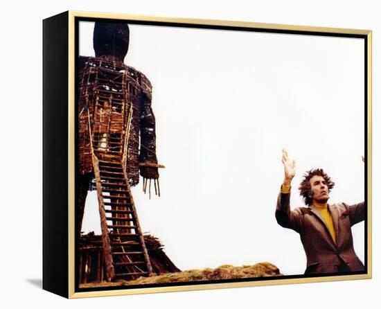 Christopher Lee, The Wicker Man (1973)-null-Framed Stretched Canvas