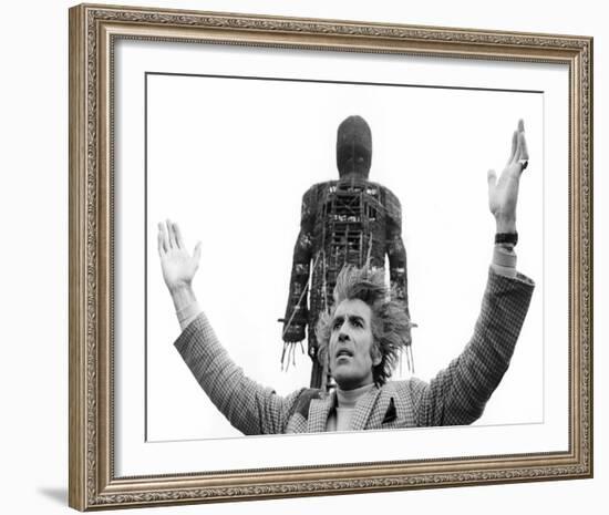 Christopher Lee - The Wicker Man-null-Framed Photo