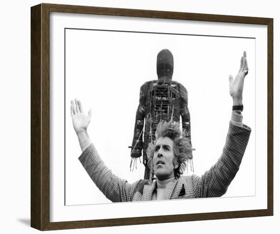 Christopher Lee - The Wicker Man-null-Framed Photo