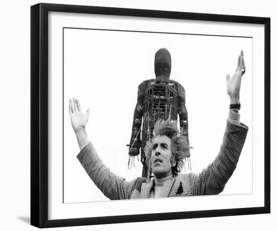 Christopher Lee - The Wicker Man-null-Framed Photo