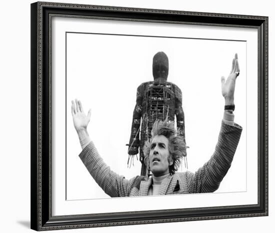 Christopher Lee - The Wicker Man-null-Framed Photo