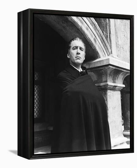 Christopher Lee-null-Framed Stretched Canvas