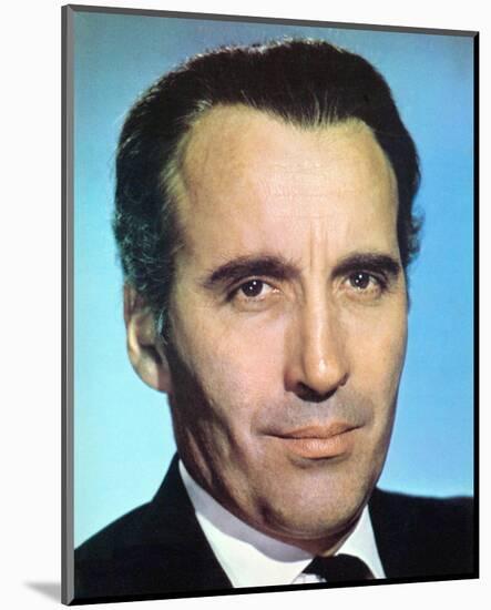 Christopher Lee-null-Mounted Photo