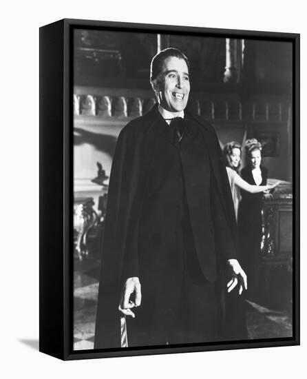 Christopher Lee-null-Framed Stretched Canvas