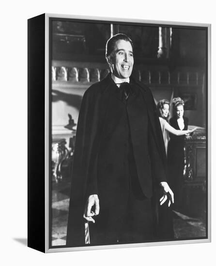 Christopher Lee-null-Framed Stretched Canvas