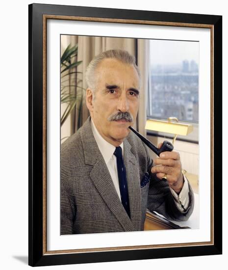 Christopher Lee-null-Framed Photo