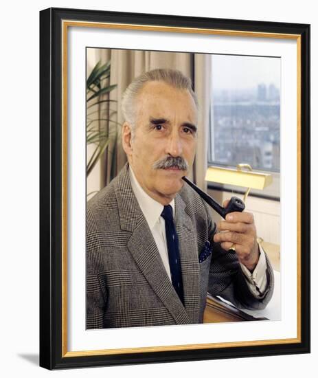 Christopher Lee-null-Framed Photo