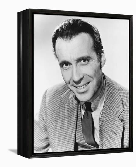 Christopher Lee-null-Framed Stretched Canvas