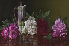 Peonies and Tea-Christopher Pierce-Framed Giclee Print