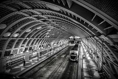 Pioneer Square Station, Seattle, Washington, USA-Christopher Reed-Framed Premier Image Canvas