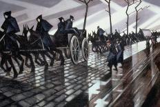 The Soul of the Soulless City (New York - an Abstraction)-Christopher Richard Wynne Nevinson-Framed Giclee Print
