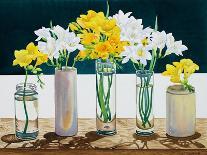 Hollyhocks and Sunflowers, 2005-Christopher Ryland-Giclee Print